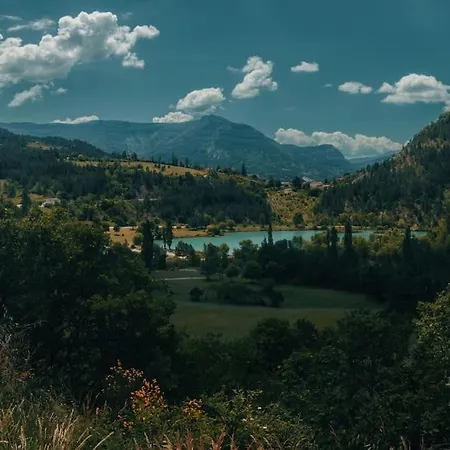 別荘 La Sousta De L'oule - Panorama En Drome Provencale La Motte-Chalançon